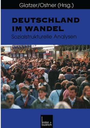 Deutschland im Wandel: Sozialstrukturelle Analysen de Wolfgang Glatzer