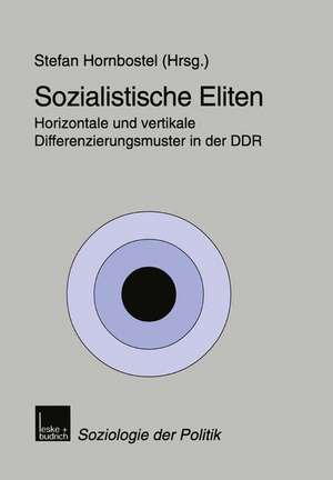 Sozialistische Eliten: Horizontale und vertikale Differenzierungsmuster in der DDR de Stefan Hornbostel