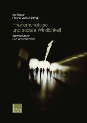 Phänomenologie und soziale Wirklichkeit: Entwicklungen und Arbeitsweisen de Ilja Srubar