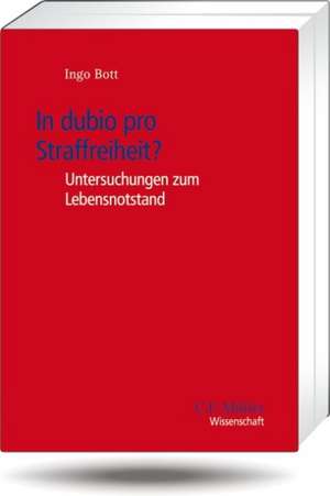 In dubio pro Straffreiheit? de Ingo Bott