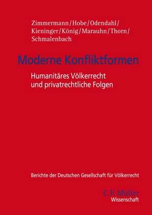 Moderne Konfliktformen de Stephan Hobe