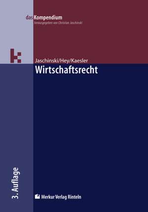 Wirtschaftsrecht de Christian Jaschinski