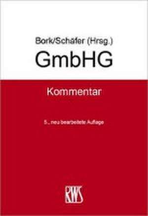 GmbHG de Reinhard Bork