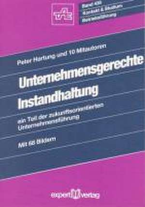 Unternehmensgerechte Instandhaltung de Peter Hartung