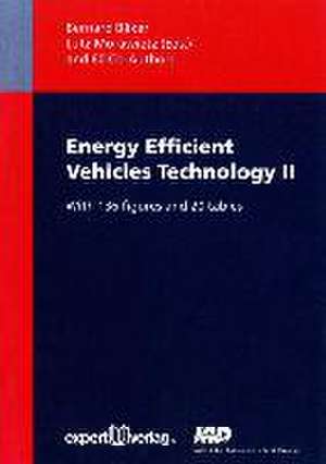 Energy Efficient Vehicles Technology, II