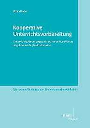 Kooperative Unterrichtsvorbereitung de Petra Knorr