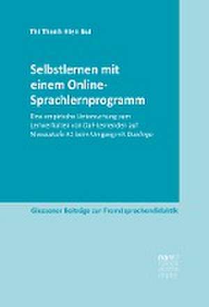 Selbstlernen mit einem Online-Sprachlernprogramm de Thanh Hien Bui Thi