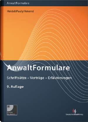 AnwaltFormulare de Wolfgang Werber