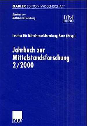 Jahrbuch zur Mittelstandsforschung 2/2000 de Kenneth A. Loparo