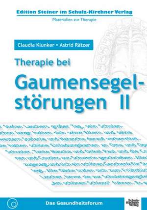 Therapie bei Gaumensegelstörungen 2 de Claudia Klunker