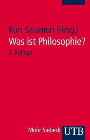 Was ist Philosophie? de Kurt Salamun