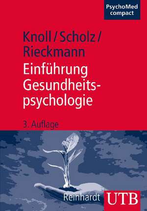 Einführung Gesundheitspsychologie de Nina Knoll