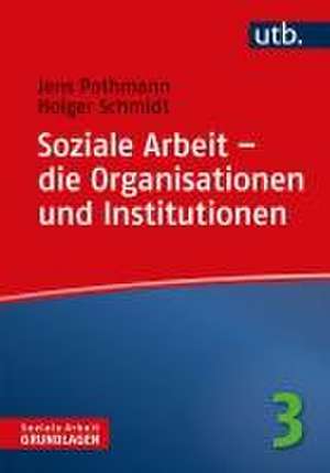 Soziale Arbeit - die Organisationen und Institutionen de Jens Pothmann