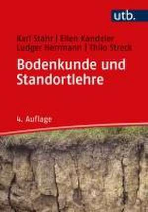 Bodenkunde und Standortlehre de Karl Stahr