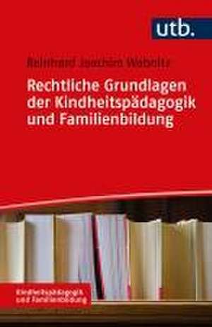 Rechtliche Grundlagen der Kindheitspädagogik und Familienbildung de Reinhard J. Wabnitz