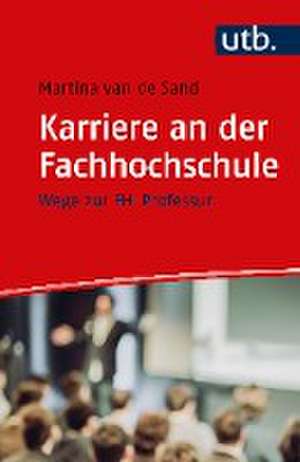 Karriere an der Fachhochschule de Martina van de Sand