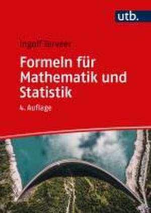 Formeln für Mathematik und Statistik de Ingolf Terveer