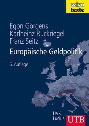 Europäische Geldpolitik de Egon Görgens