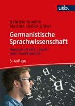 Germanistische Sprachwissenschaft de Gabriele Graefen