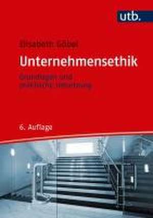 Unternehmensethik de Elisabeth Göbel