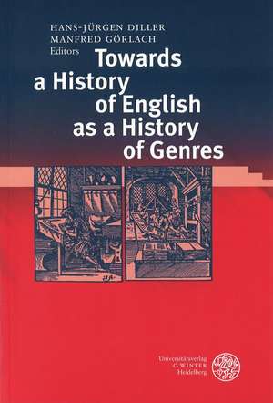 Towards a History of English as a History of Genres de Hans-Jürgen Diller