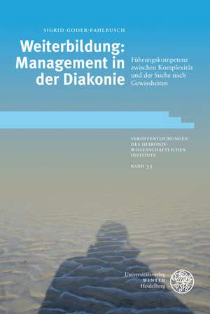 Weiterbildung: Management in der Diakonie de Sigrid Goder-Fahlbusch