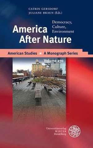 America After Nature de Catrin Gersdorf