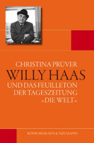 Willy Haas de Christina Prüver