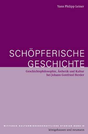 Schöpferische Geschichte de Yann-Philipp Leiner