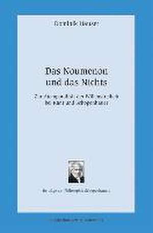 Das Noumenon und das Nichts de Dominik Hauser