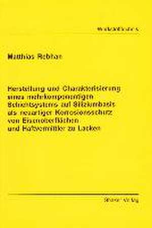 Herstellung und Charakterisierung eines mehrkomponentigen Schichtsystems auf Siliziumbasis als neuartiger Korrosionsschutz von Eisenoberflächen und Haftvermittler zu Lacken de Matthias Rebhan