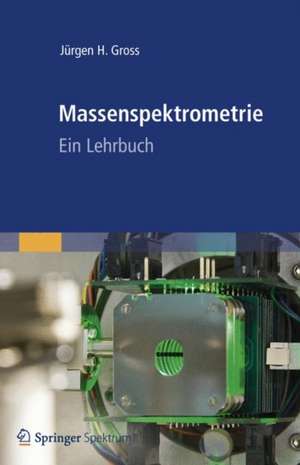 Massenspektrometrie: Ein Lehrbuch de Jürgen H. Gross