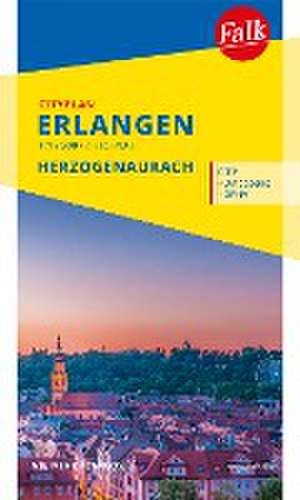 Falk Cityplan Erlangen 1:17.500