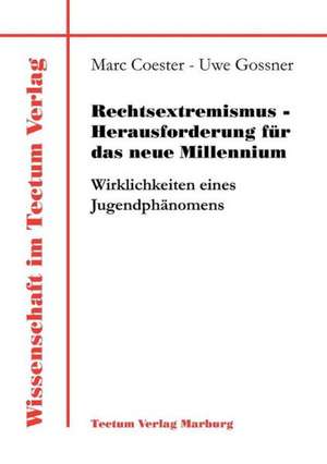 Rechtsextremismus - Herausforderung Fur Das Neue Millennium: Femme de Lettres - Homme de Lettres de Marc Coester