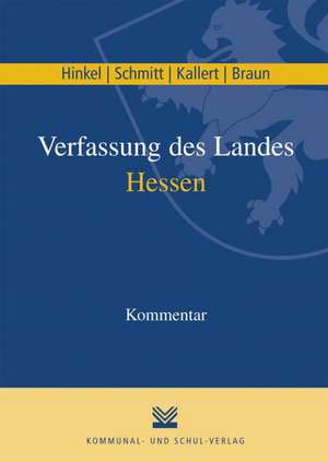 Verfassung des Landes Hessen de Christian Baudewin