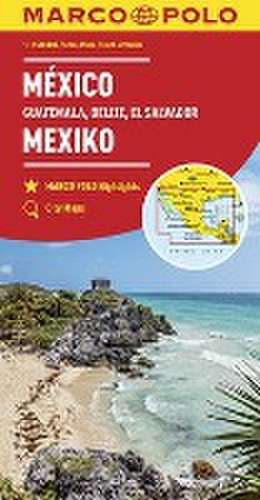 MARCO POLO Kontinentalkarte Mexiko, Guatemala, Belize, El Salvador 1: 2 500 000 de Marco Polo