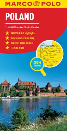 Poland Marco Polo Map de Marco Polo