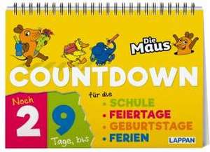 Countdown für die Schule mit der Maus