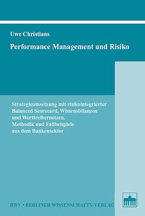 Performance Management und Risiko de Uwe Christians