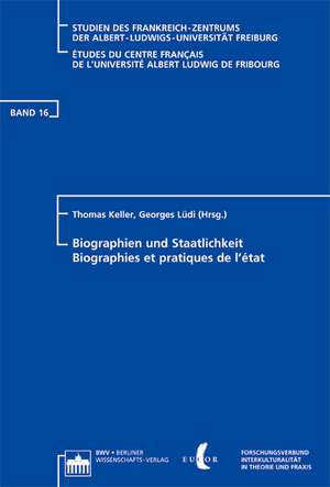 Biographien und Staatlichkeit de Thomas Keller