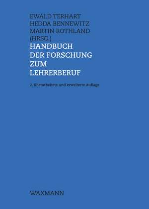 Handbuch der Forschung zum Lehrerberuf de Ewald Terhart