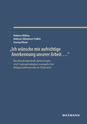 "Ich wünsche mir aufrichtige Anerkennung unserer Arbeit ..." de Helene Miklas