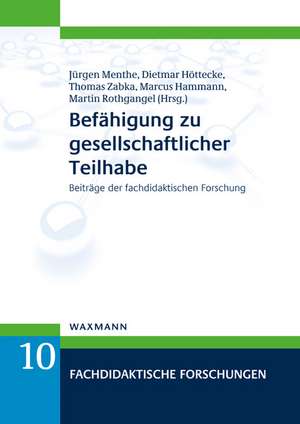 Befähigung zu gesellschaftlicher Teilhabe de Jürgen Menthe