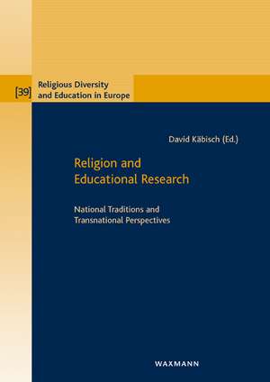 Religion and Educational Research de David Käbisch