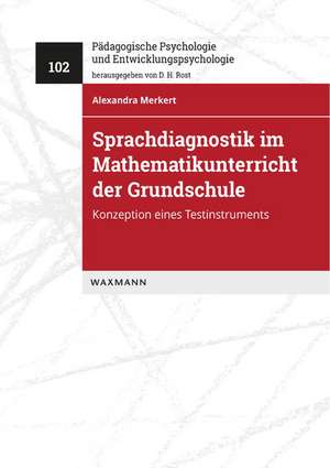 Sprachdiagnostik im Mathematikunterricht der Grundschule de Alexandra Merkert