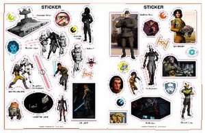 Star Wars Rebels (TM) Das große Stickerbuch