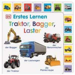 Erstes Lernen. Traktor, Bagger, Laster de DK Verlag - Kids