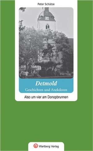 Geschichten und Anekdoten aus Detmold - Also um vier am Donopbrunnen de Peter Schütze