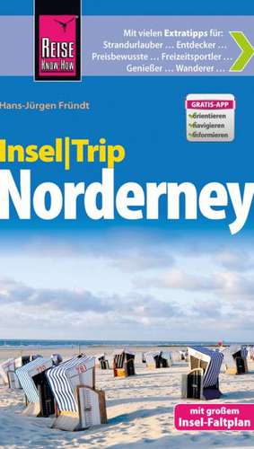 Reise Know-How InselTrip Norderney de Hans-Jürgen Fründt