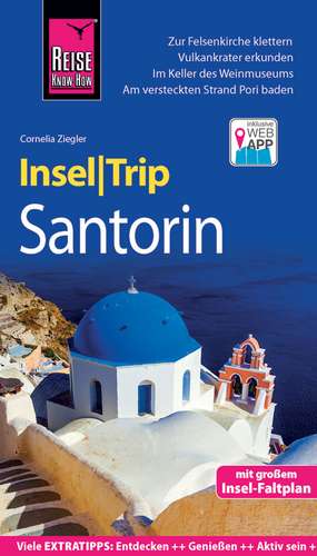 Reise Know-How InselTrip Santorin / Santoríni de Cornelia Ziegler